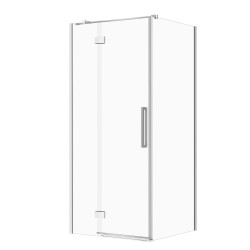 CERSANIT - Sada B692: kout CREA, pant levý, 90x90x200, čiré sklo VIR (S601-137)