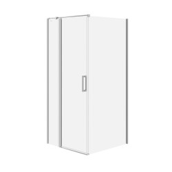 CERSANIT - Sada B847: kout MODUO, pant levý, 90x90x195, čiré sklo VIR (S601-212)
