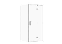 CERSANIT - Sada B851: kout LARGA, pant pravý, chrom 90x90x195, čiré sklo VIR (S601-216)