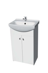 CERSANIT - Sada BIANCO CERSANIA NEW 50 (skříňka FSC MIX70% SGSCH-COC-007574 + umyvadlo) (S509-039-DSM)