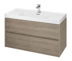 CERSANIT - SET B117 CREA 100, dub (skříňka+umyvadlo) (S801-290)