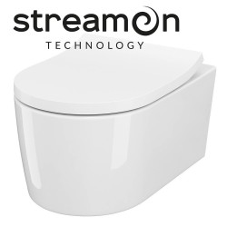 CERSANIT - SET B239 WC mísa INVERTO HF TS DUR SLIM WRAP SC EO VIRT /VÍROVÉ SPLACH/ (S701-419)