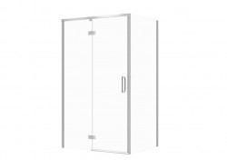 CERSANIT - SET C122 Sprchový kout Larga, levý, 120x80x195, chrom, čiré sklo (S601-322)