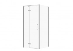 CERSANIT - SET C98 Sprchový kout Larga, levý, 80x90x195, chrom, čiré sklo (S601-300)