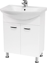 CERSANIT - Skříňka pod umyvadlo ALPINA OMEGA 65 bílá DSM FSC MIX70% SGSCH-COC-007574 (S516-004-DSM)