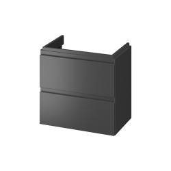 CERSANIT - Skříňka pod umyvadlo MODUO SLIM 60 antracit, montáž FSC MIX70% SGSCH-COC-007574 (S590-088)