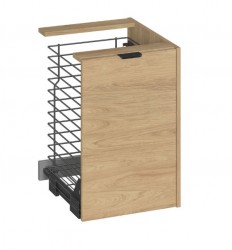 CERSANIT - SKŘÍŇKA S KOŠEM NA PRÁDLO ATRATO 40, DUB (S1026-005)