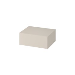 CERSANIT - Skříňka se zásuvkou pro konzoli ZEN 60, cashmere MO FSC MIX70% SGSCH-COC-007574 (S1001-001)