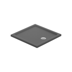 CERSANIT - Sprchová vanička čtvercová TAKO 80x4 šedá mat (S204-040)