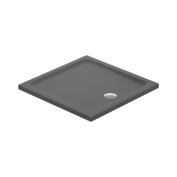 CERSANIT - Sprchová vanička čtvercová TAKO 90x4 šedá mat (S204-035)
