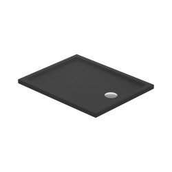 CERSANIT - Sprchová vanička obdélníková TAKO 100x80x4 černá mat (S204-041)