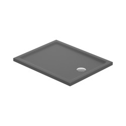 CERSANIT - Sprchová vanička obdélníková TAKO 100x80x4 šedá mat (S204-031)