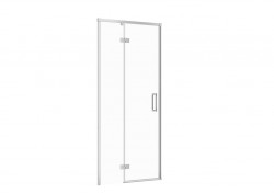 CERSANIT - Sprchové dveře LARGA chrom 90X195, levé, čiré sklo (S932-120)