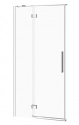 CERSANIT - Sprchové dveře s panty CREA 100x200, levé, čiré sklo (S159-001)