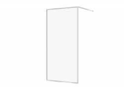 CERSANIT - Sprchový kout WALK-IN LARGA CHROM 100X200 TRANSPARENT SKLO (S932-136)