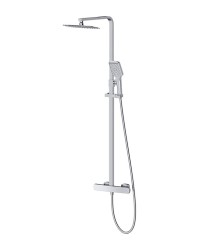 CERSANIT - Sprchový sloup LARGA s termostatickou baterií, chrom (S952-049)