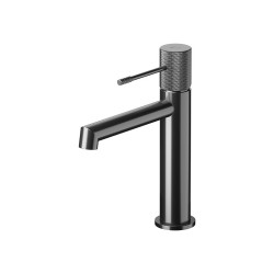 CERSANIT - STOJÁNKOVÁ UMYVADLOVÁ BATERIE ZEN BY CERSANIT, GUN METAL (S951-598)