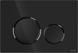 CERSANIT - Tlačítko LUNA gun metal lesk (K97-0582)