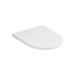 CERSANIT - Toaletní sedátko LARGA ovál SLIM WRAP DUR SC EO ONE BUTTON bílá mat BOX (K98-0262)