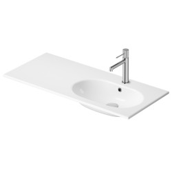 CERSANIT - Umyvadlo pro zapuštění do pracovní desky ZEN 100 vlevo s horní částí BOX EW (K117-006)