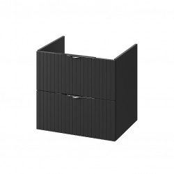CERSANIT - Umyvadlová skříňka TIRSO 60, černá mat DSM (S1017-010)