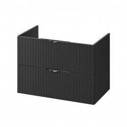 CERSANIT - Umyvadlová skříňka TIRSO 80, černá mat DSM (S1017-011)