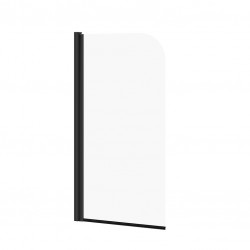 CERSANIT - VANOVÁ ZÁSTĚNA EASY NEW 140x70 ČERNÁ, JEDNOKŘÍDLÁ (S1037-001)