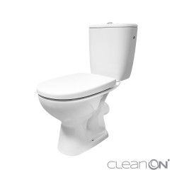 CERSANIT - WC KOMBI 613 ARTECO 010 3/5 NEW CLEANON + DUROPLAST SEDÁTKO SOFTCLOSE (K667-052)