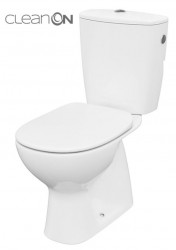 CERSANIT - WC KOMBI 682 ARTECO CO 020 3/5, SEDÁTKO ARTECO POLYPROPYLEN, SOFTCLOSE NEW (K667-077)