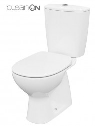 CERSANIT - WC KOMBI 683 ARTECO CO 021 3/5, SEDÁTKO ARTECO POLYPROPYLEN, SOFTCLOSE NEW (K667-074)