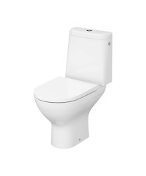 CERSANIT - WC KOMPAKT 878 COLOUR PRO OVAL VORTEX 010, SEDÁTKO LARGA OVAL SLIM (K103-051)