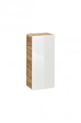 COMAD - Boční skříňka 35cm 1 dvířka ARUBA BÍLÁ  (5907611647240)