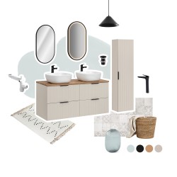 COMAD - Deska 120cm, ADEL CASHMERE (5907611665800)