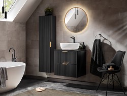 COMAD - Deska 60cm, ADEL BLACK (5907611654866)