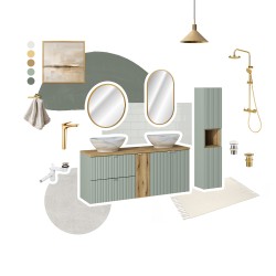 COMAD - Deska 80cm, LINE REED GREEN (5907611663646)