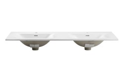 COMAD - Nábytkové umyvadlo SKY, MATT WHITE 120cm (5907611662939)