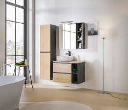 COMAD - Skříňka pod desku 20cm MONAKO GREY (5907611652763)