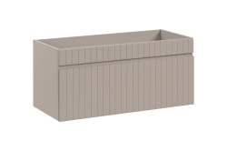 COMAD - Skříňka pod umyvadlo 100cm 1 zásuvka ICONIC CASHMERE (5907611656273)