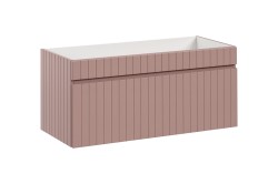 COMAD - Skříňka pod umyvadlo 100cm 1 zásuvka ICONIC ROSE (5907611656259)