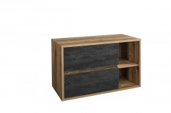 COMAD - Skříňka pod umyvadlo 100cm 2 zásuvky (5907611649886)