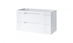 COMAD - Skříňka pod umyvadlo 120cm 2 zásuvky FIJI WHITE (5907611656693)