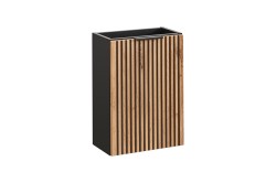 COMAD - Skříňka pod umyvadlo 20x40cm XILO BLACK WOTAN (5907611656433)