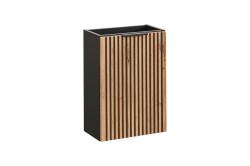 COMAD - Skříňka pod umyvadlo 20x40cm XILO BLACK WOTAN (5907611656433)