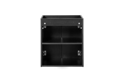 COMAD - Skříňka pod umyvadlo 50cm 2 dvířka NOVA BLACK (5907611663950)