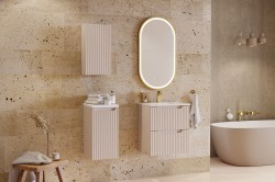 COMAD - Skříňka pod umyvadlo 50cm 2 zásuvky NOVA CASHMERE (5907611665244)