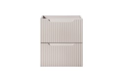COMAD - Skříňka pod umyvadlo 50cm 2 zásuvky NOVA CASHMERE (5907611665244)