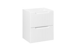 COMAD - Skříňka pod umyvadlo 50cm 2 zásuvky NOVA WHITE (5907611665220)
