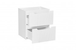 COMAD - Skříňka pod umyvadlo 50cm 2 zásuvky NOVA WHITE (5907611665220)