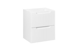 COMAD - Skříňka pod umyvadlo 50cm 2 zásuvky NOVA WHITE (5907611665220)