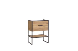 COMAD - Skříňka pod umyvadlo 60cm 1 zásuvka BROOKLIN (5907611648186)